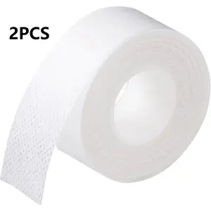 2 rolls of collar stickers, sweat pads self-adhesive collar protectors, disposable shirt collar lining invisible anti-sweat protectors