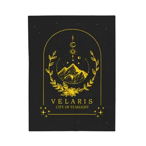 Velaris City ACOTAR Blanket Velaris Court Of Dreams Blanket The Night Court Blanket SJM Merch City of Starlight Blanket Velaris Blanket