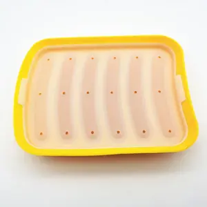 Silicone Sausage Maker Mold DIY Handmade Hamburger Hot Dog Reusable Kitchen Accessories Gadget for Cake Baking Pie GOT-TOG