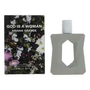 God Is a Woman Eau de Parfum Spray, Fruity Musk Perfume for Women with Madagascar Vanilla, Juicy Pear, and Turkish Rose Notes, 1.7 oz, Perfumes, Vanilla Perfume