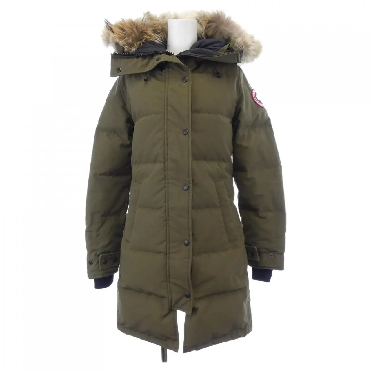 Pre-owned Canada Goose Nylon Small Leather Goods Mackenzie Down Coat