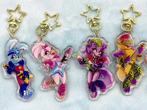 Five Nights at Freddy’s Security Breach keychain