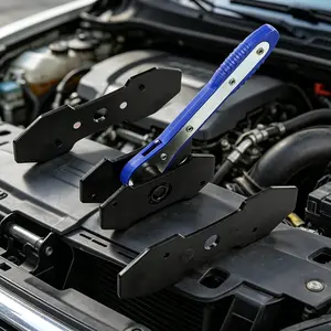 Car Ratchet Brake Piston Spreader Tool Caliper Pad Install Press Wrench