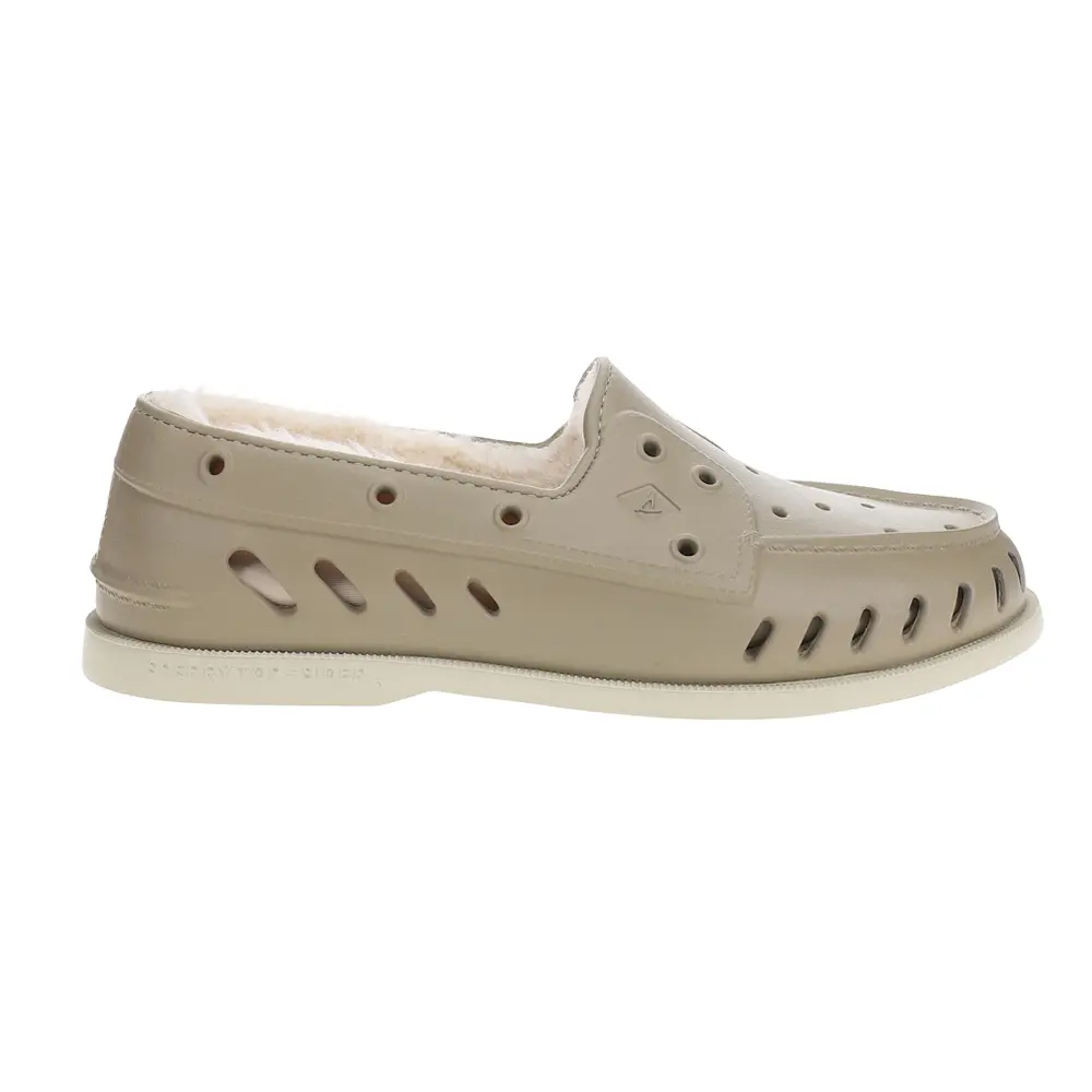 Sperry Mens Authentic Original Cozy Float Boat Casual Shoes - Beige