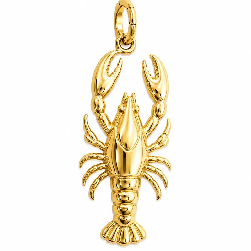 Lobster Pendant NECKLACE NOT INCLUDED