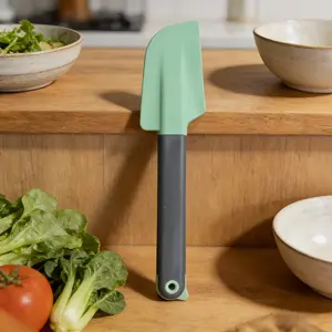 Silicone Butter Knife Kitchen Baking Cake Spreader Long Handle, Durable Silicone Scraper Tool for Cooking & Baking Supplies