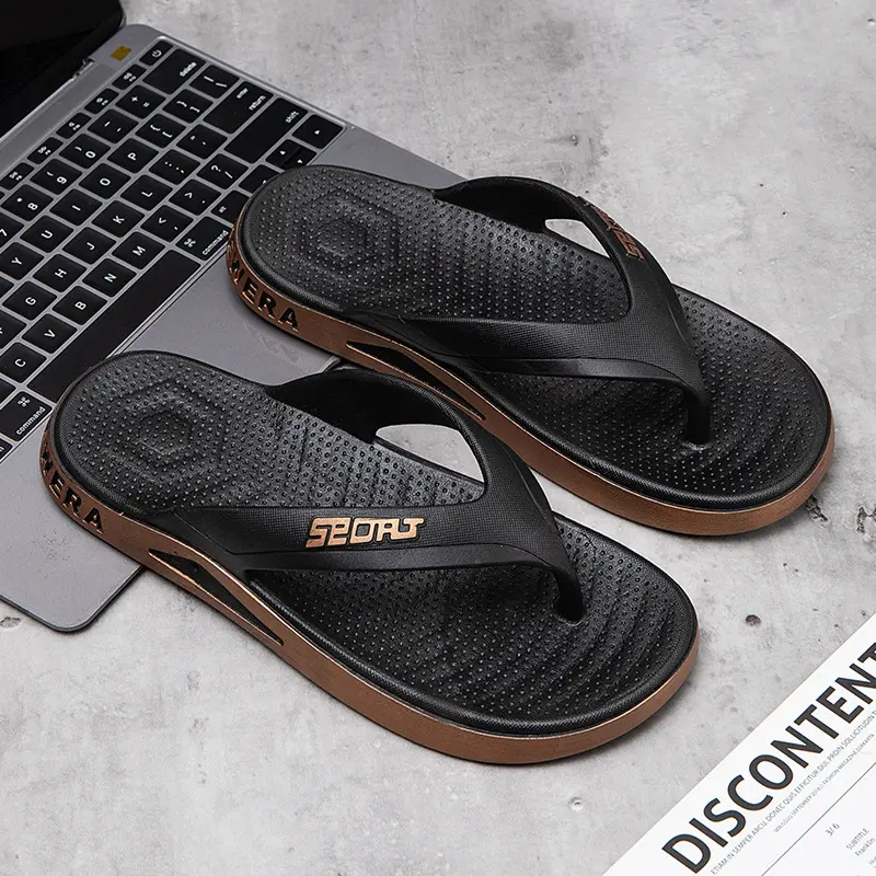 Men's Pearl White Korean Style Flip Flops, Lightweight Beach Sandals with an Elastic Band and Anti-Slip Sole for Outdoor Wear, Slip On, Pearl White Sandals, Beachwear, Casual, Open Toe, Casual Beach Shoes, Flip Flop Casual
