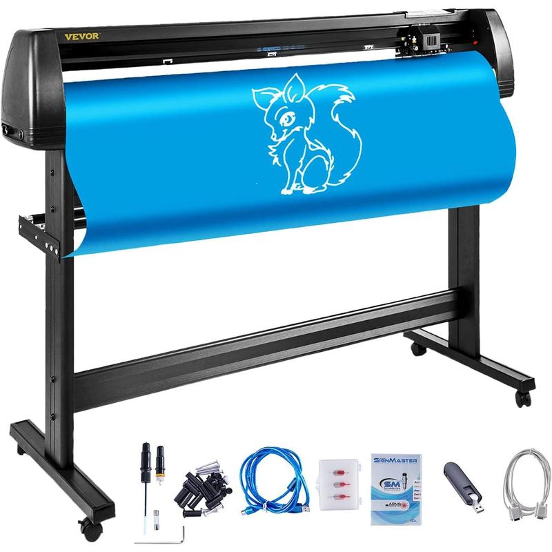 VEVOR Vinyl Cutter Plotter Machine, 53" Signmaster Software Sign Making ...