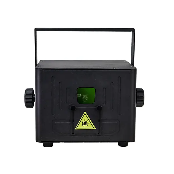 Compact 5W RGB Animation Laser Projector, APP Control, 16CH DMX512 Beam Pattern Stage Light for DJ, Wedding Bar Stage Effects