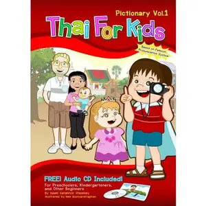 USED-Thai For Kids Pictionary (Volume 1) by Naam Sanannok Sheakley (Hardcover)