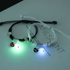 Popular Luminous Bracelet Female Student Two Girlfriends Friendship Korean Fashion Luminous Bracelet Men and Women Couple