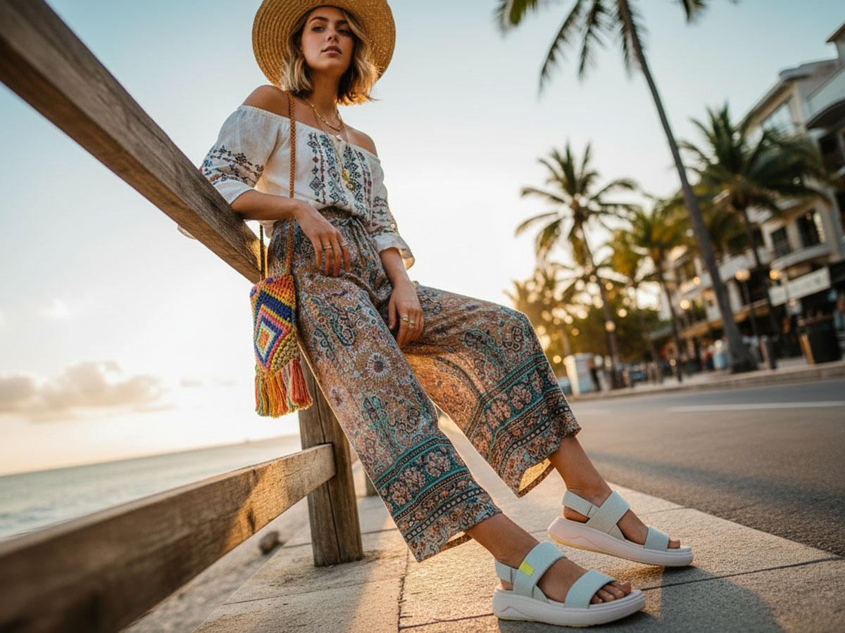 Vilanva Women's Platform Sandals with Arch Support for Plantar Fasciitis Relief Comfortable Cushioned Walking Sandals with Casual Backstrap for 2026 Summer Trendy Outfits