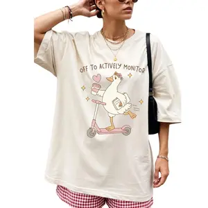 State Testing Day Teacher Shirt – Funny Scooter Goose Graphic Tee, School Testing Humor T-Shirt for Educators