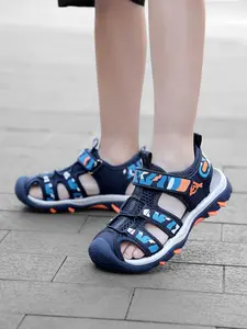 Lightweight Comfortable Sandals, Fashion Versatile Head-Protective Design, Suitable for Boys Girls Daily Casual Outdoor Activities, Breathable Sandals