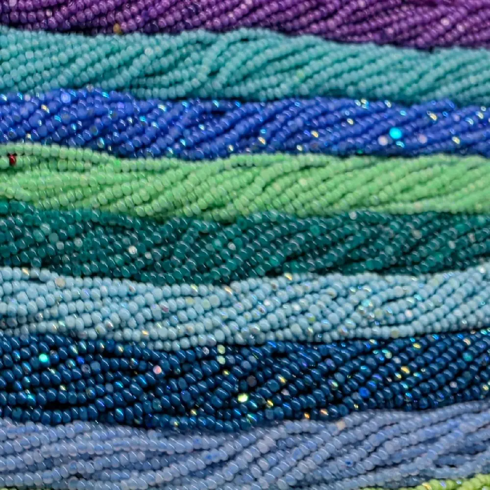 Sheen Bead Bundle, 11/0 Size Craft Beads for Jewelry Making Sheen Bead Bundle, 11/0 Size Craft Beads for Jewelry Making