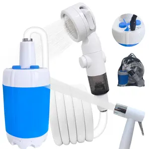Cleaning Tool for Professionals and Homeowners - Includes Accessories and Foldable Bucket, Portable & Rechargeable