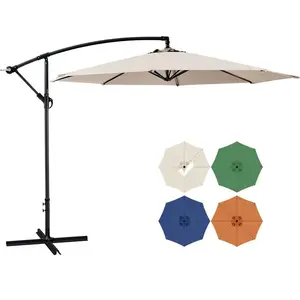 Outdoor Umbrella Terrace Courtyard Umbrella Beach Folding Leisure Umbrella