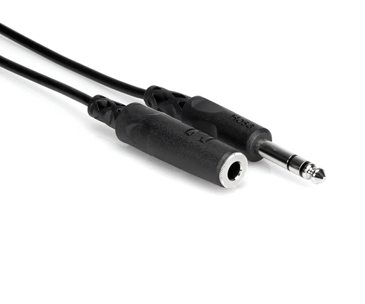 Hosa Headphone Extension Cable 1/4 in TRS to 1/4 in TRS