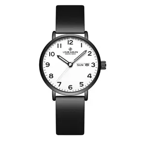 Premium 42mm Swiss Watch: Brilliant Luminous Dials, Sapphire Lens, 30m Waterproof, for a Distinctive and Refined Style
