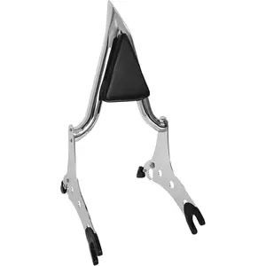 Motorcycle Backrest Sissy Bar Passenger Back Rest Pad for Indian Dark Horse Challenger Chieftain Roadmaster Springfield Pursuit Vintage Limited 2014-2024