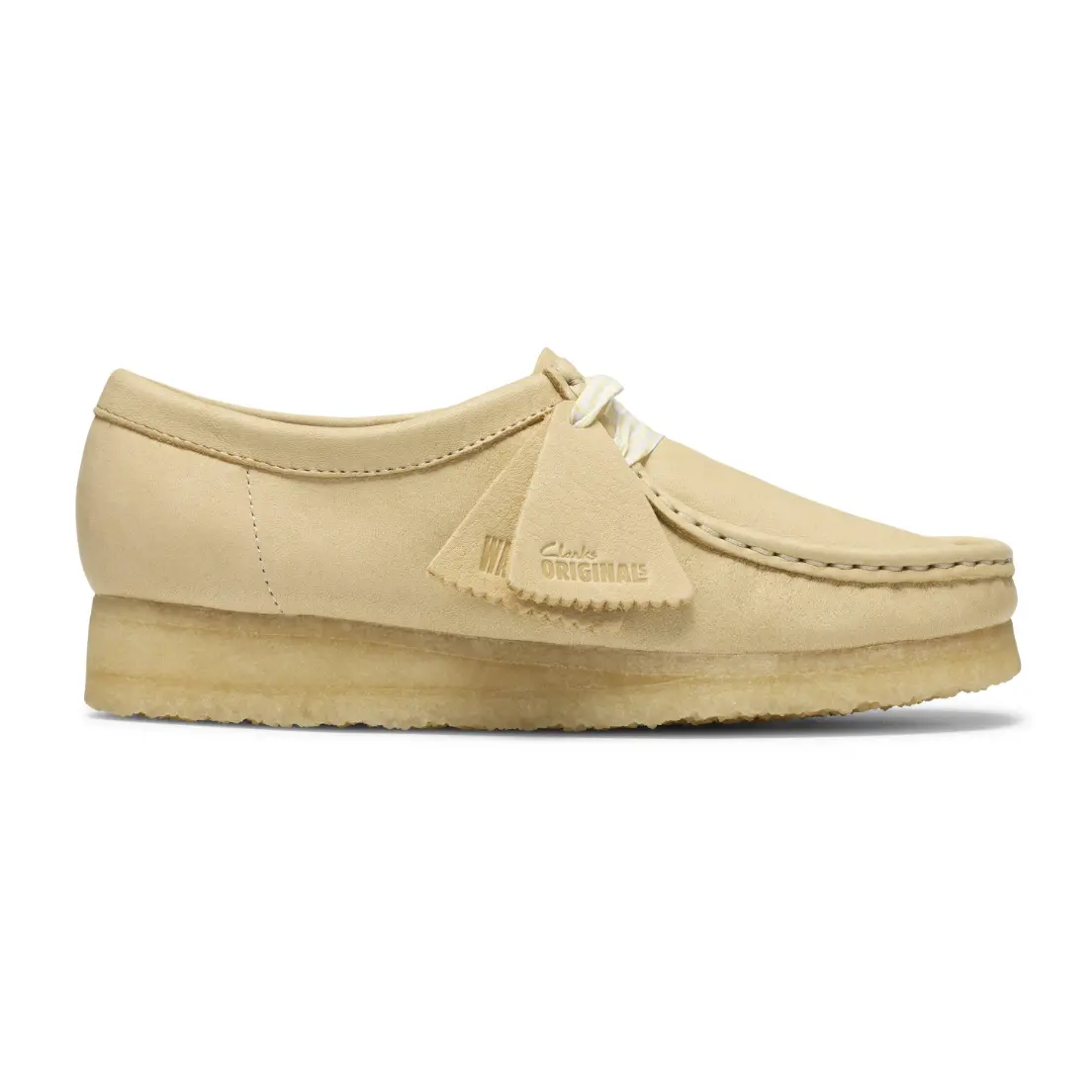 Clarks Wallabee Lo - 26185626 - Pale Yellow Leather (WOMEN'S)
