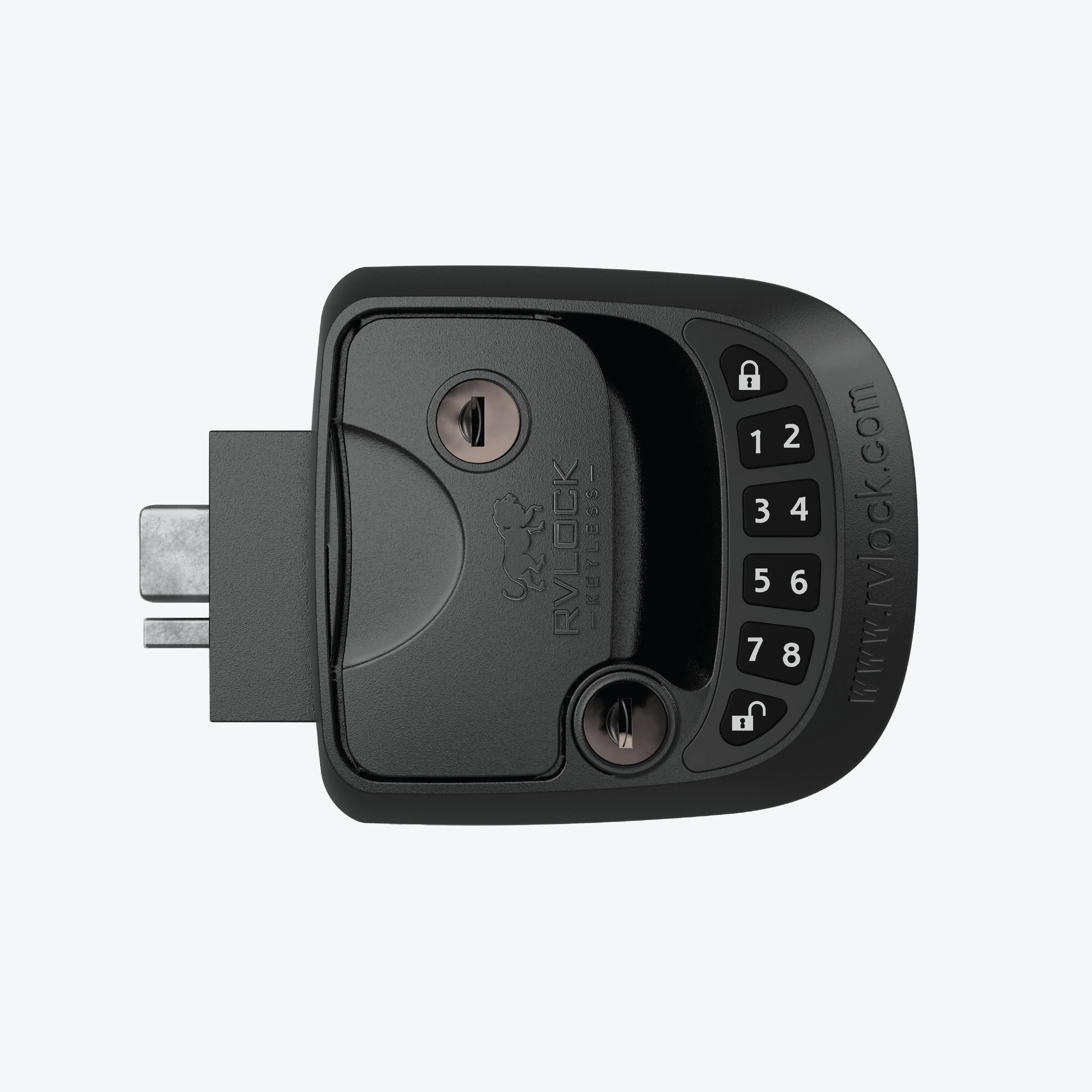 RVLock Compact Keyless Travel Trailer and Fifth Wheel Handle