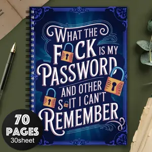 1pc Simple Password Book Workbook, Minimalist Advanced Address Password Manager With Website Password Quick Access Username And Password Storage Perfect For Home Office Internet Computer Logins, Great Holiday Gifts