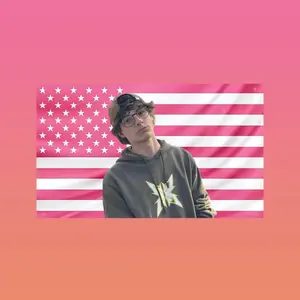 Mason Thames Flag | Pink American Flag Mason Thames | Cute Actor Wall Tapestry