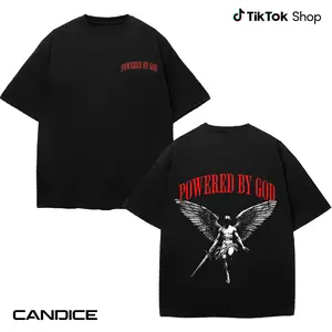 POWERED BY GOD Tee,  Breathable Workout Tshirt, Christian Gift for Men & Women