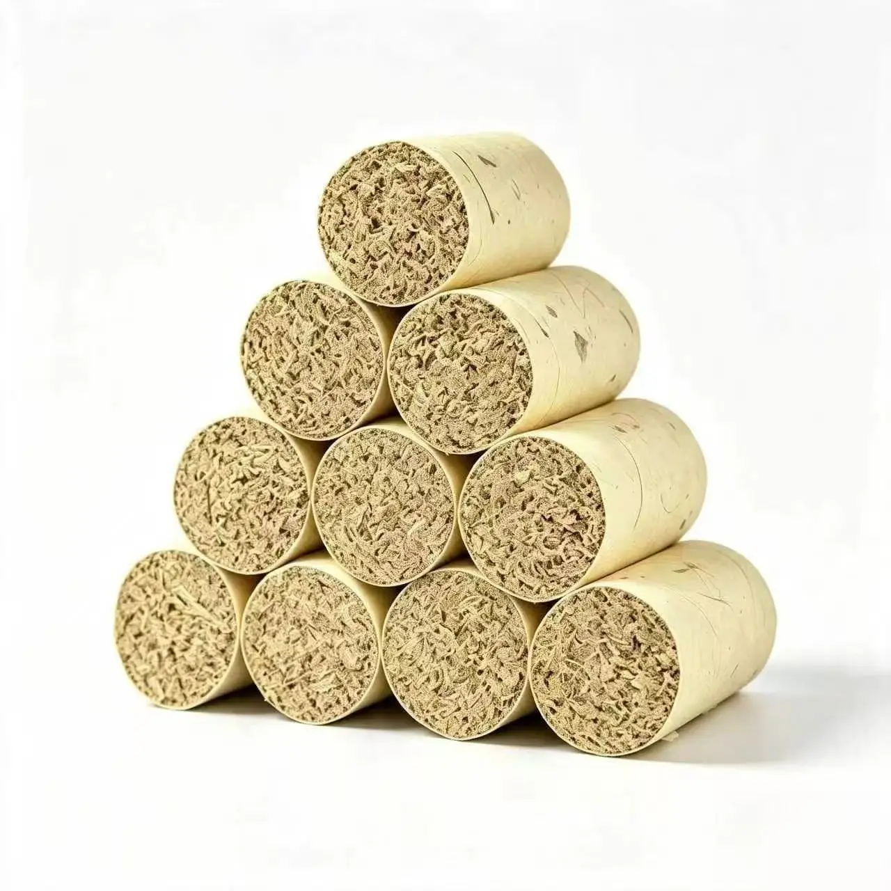 5-Years Purity 24 Rolls Sticks Handmade Mild Moxibustion Mugwort Sticks, Natural Moxa Cones for Waist Neck Knee Back Acupoint Care Gentle Traditional