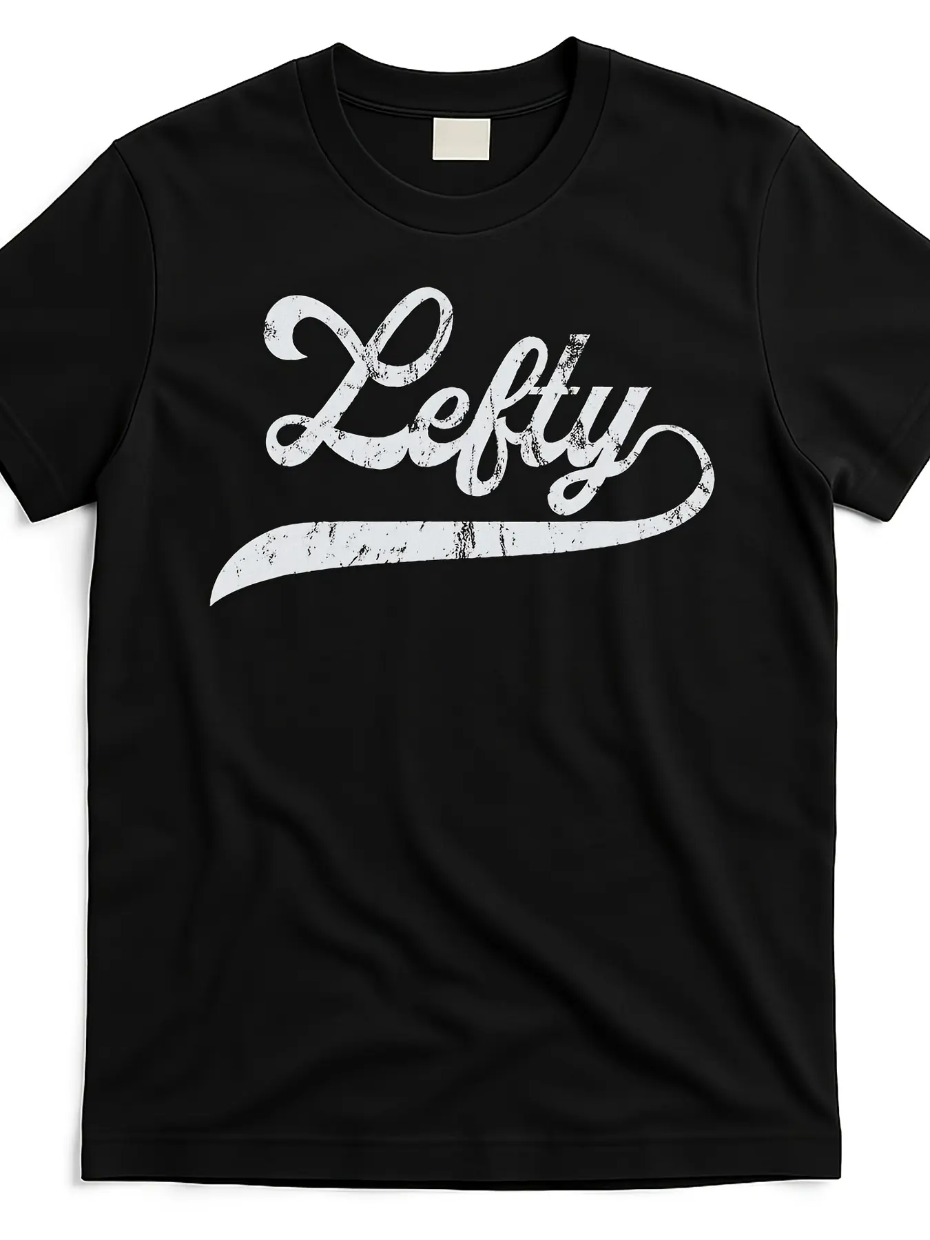 Lefty-Left-Handed-Proud-Woman-Retro-Softball-Retro unisex soft cotton short sleeve t shirt, vintage graphic casual tee for men women teens, perfect birthday holiday gift for camping travel gym daily street  wear