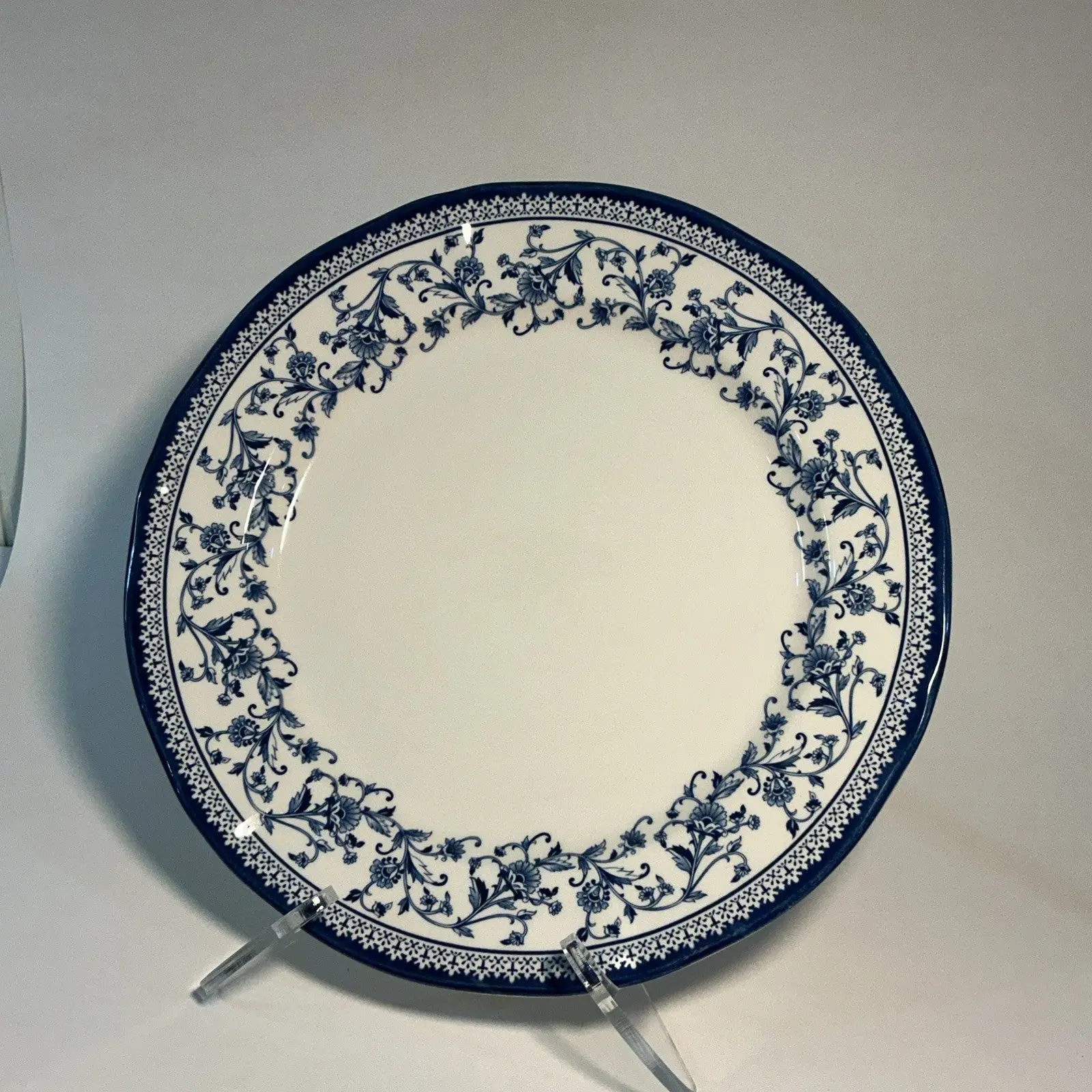 British Heritage Royal Aster Blue 11” Dinner Plate