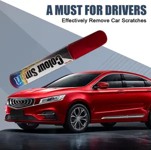 Car Scratch Repair Pen - Deep Scratch Remover, Touch-up Paint for Vehicles (Red)