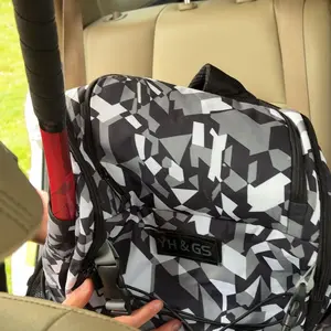 Youth & Adult Baseball Softball Bag - Lightweight Bat Backpack with Fence Hook, Large Main Compartment for Helmet & TBall Equipment, Separate Shoe Pocket