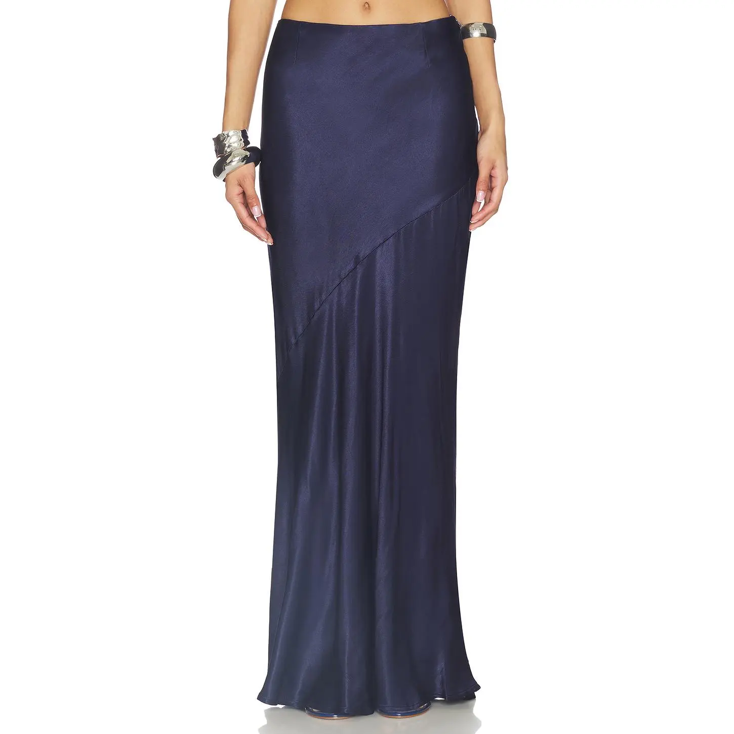 SNDYS Junie Maxi Skirt in Navy