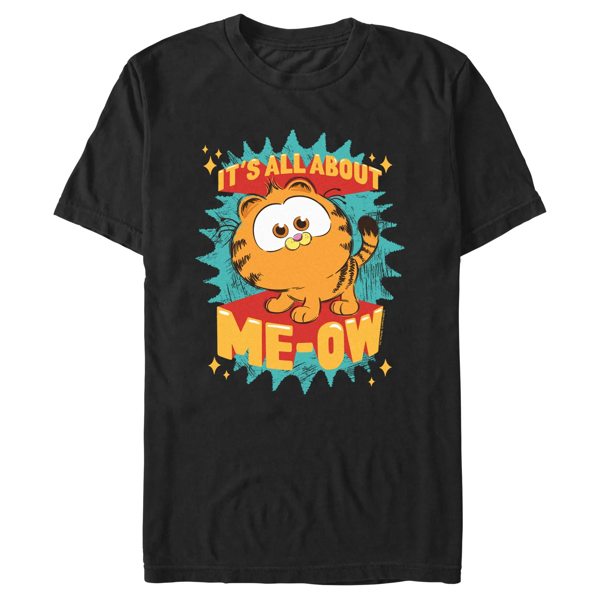 Men's The Garfield Movie It's All About Me-Ow T-Shirt