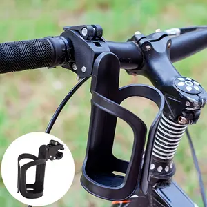 Motorcycle Bicycle Water Bottle Holder, Adjustable Universal Bike Cup Rack For Outdoor Cycling