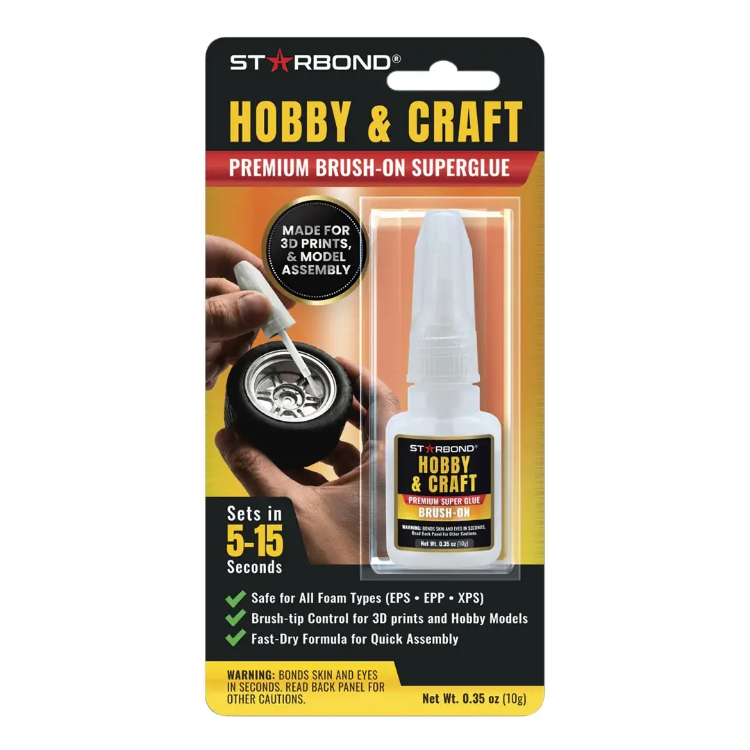 Hobby & Craft Brush-On Super Glue – Precision Applicator