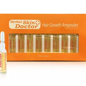 Premium Anti hair loss Hair Growth Ampoules 10x10ML For Hair Loss and hair treatment . Formulated In France