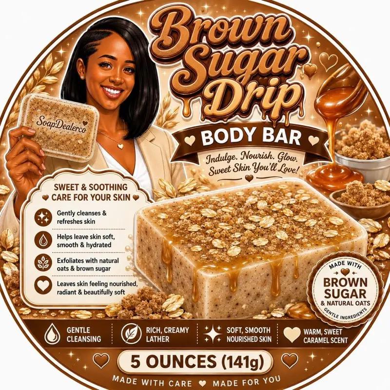Brown Sugar Drip Body Bar
