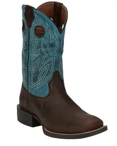 Justin Men's 11" Bowline Western Boot Broad Square Toe - Se7524
