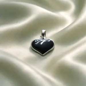 Elegant Heart Pendant .925