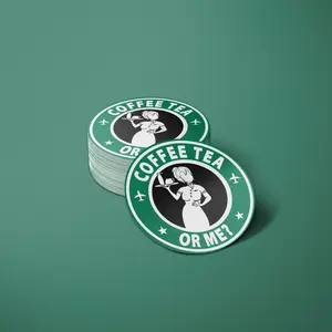 Flight Attendant Coffee Sticker | SomeFlyStuff
