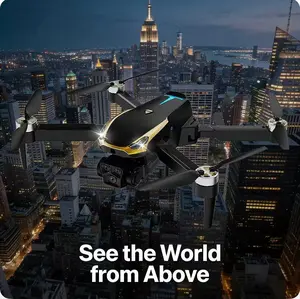 Aerial Drone M8 Pro 2026 - GPS Positioning, 4K UHD EISCamera, 5G WiFi FPV, Brushless Motors, Optical Flow Hover,Intelligent Obstacle Avoidance, Auto Return, 360° Stunt Roll,Two Batteries