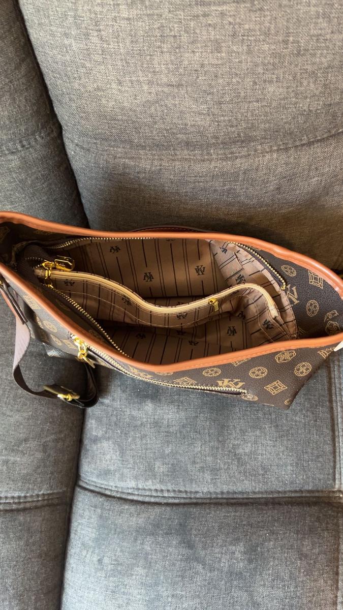 Item: Coffee with Brown, Length 31 Width 11 Height 25