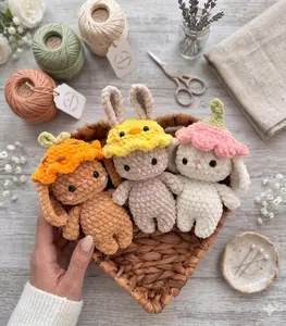 Handmade Amigurumi Bunny – Cute Easter Crochet Plush Toy