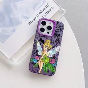 Princess Tinker Bell cartoon phone case for iPhone 17/16/15/14/13/12/11 Pro Max/Plus. Great gift choice for everyday occasions.