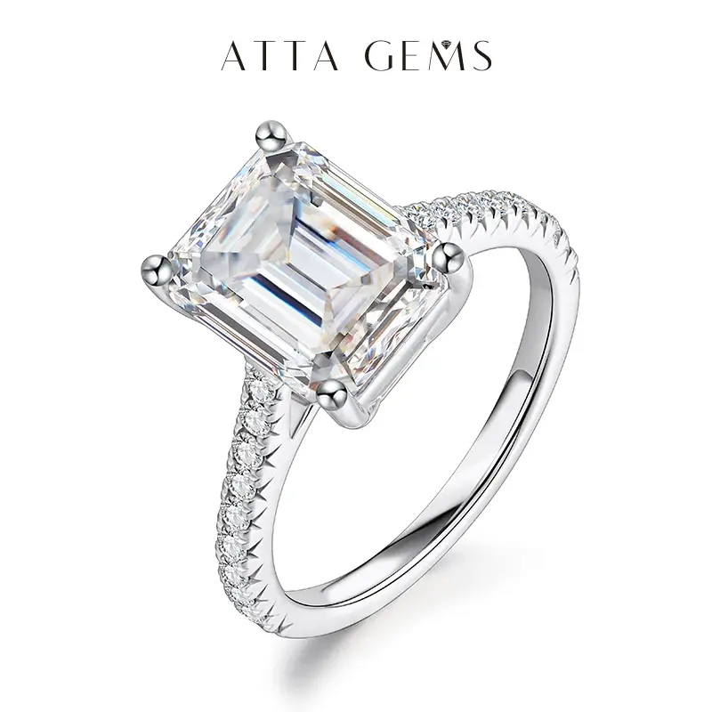 Women's Elegant Solitaire Ring, 3.0-4.0 Carat D Color Artificial Moissanite Gemstone Fashion Jewelry, Artificial Gemstone Ring, Elegant Fashion Rings Women's Elegant Solitaire Ring, 3.0-4.0 Carat D Color Artificial Moissanite Gemstone Fashion Jewelry, Artificial Gemstone Ring, Elegant Fashion Rings