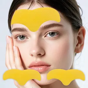 10pcs (10pcs) Soft Facial Forehead Patches -  Face Bandages with Safe Non-Irritating Material, Gentle for  Light Beige,,, Cuts & - Unisex for s & (10 Individual Patches)