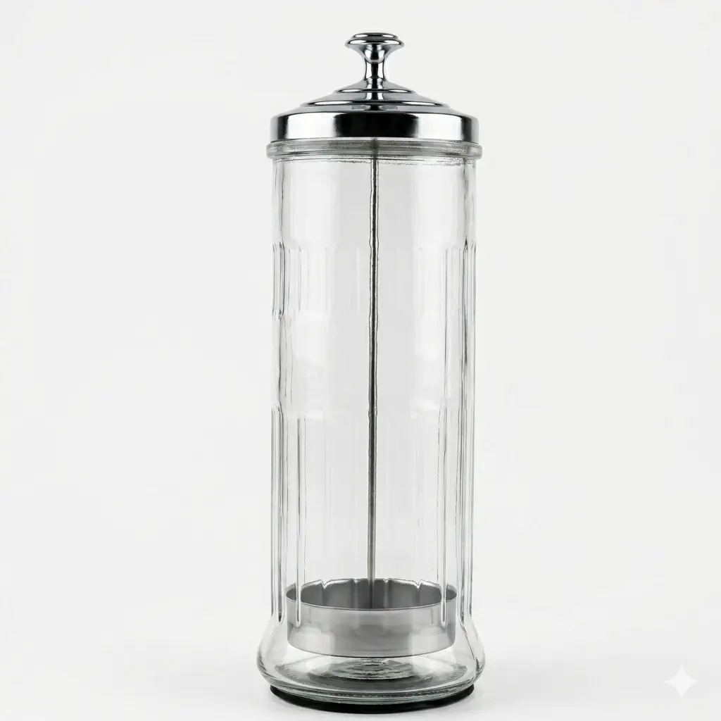Barber Disinfectant Jar